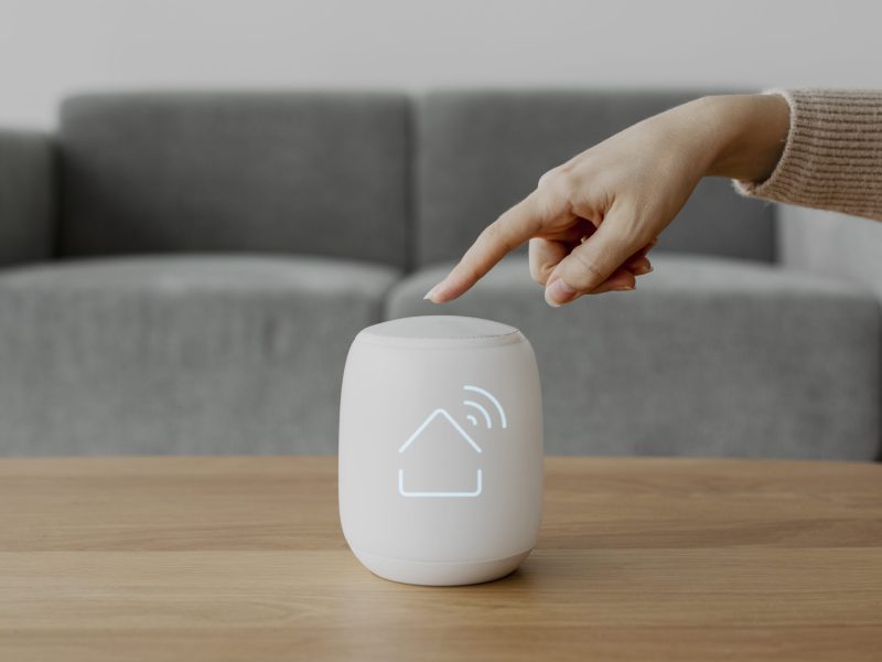 Smart speaker for house control innovative technology